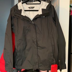 North Face rain jacket NWT